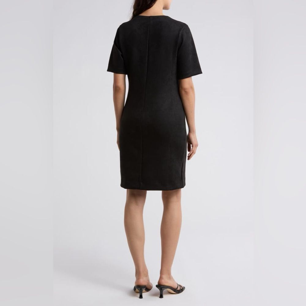 SPANX | Faux Suede Column Dress Black Size M‎ - Picture 3 of 10